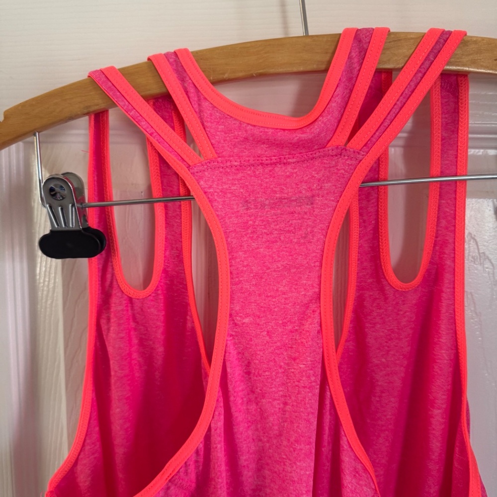NWT Layer 8 tank top Sz L Pink - Picture 4 of 6